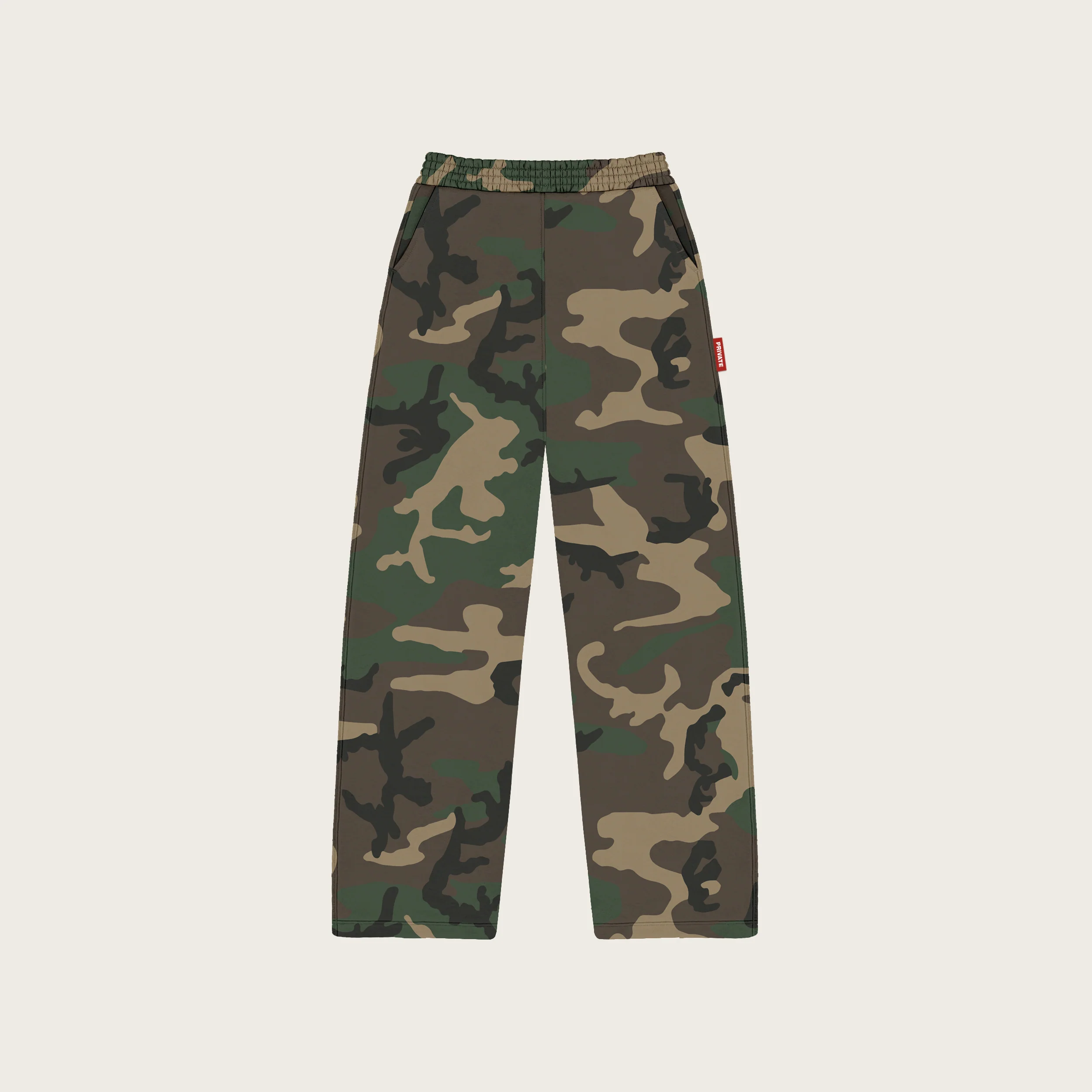 CAMO STRAIGHT LEG